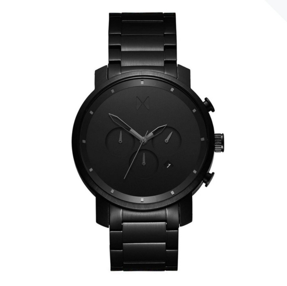 MVMT Chrono Black Link Watch